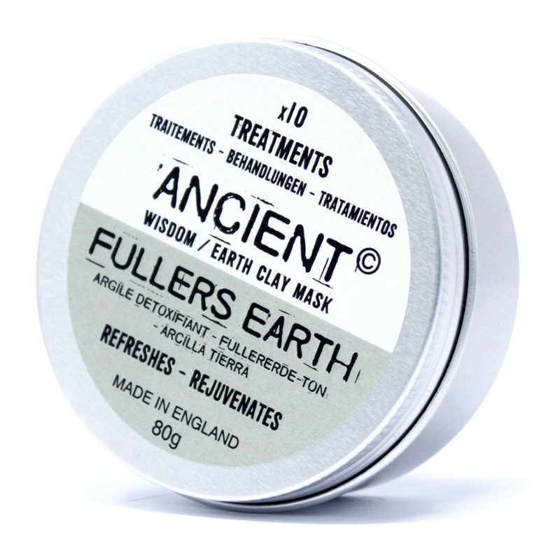 Masca tratament Fuller Earth, din argila, 80g, Ancient Wisdom