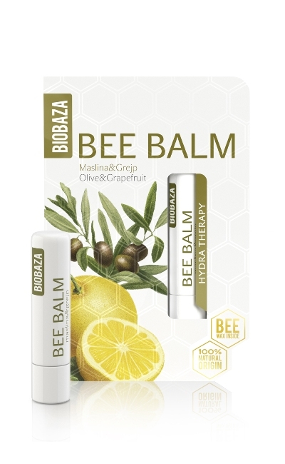 Balsam de buze cu ulei de masline si grapefruit - BIOBAZA