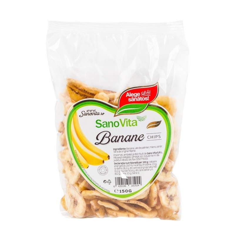 Banane Chips 150g SANOVITA