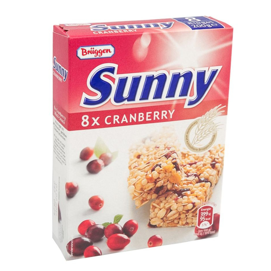 Batoane Bruggen Cu Merisor 200G - 8 Buc SANOVITA