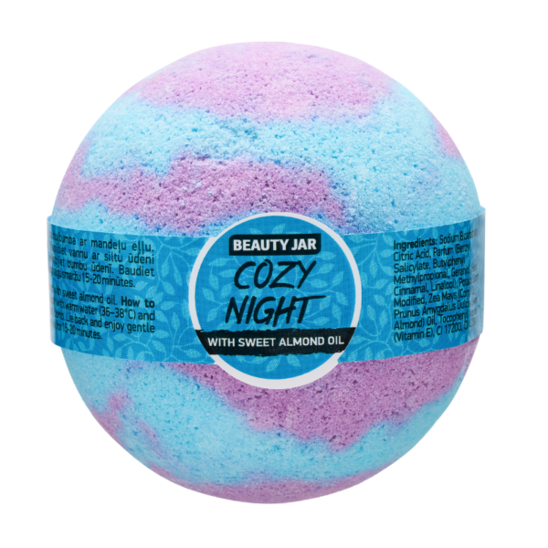 Bila de baie efervescenta cu ghimbir, Cozy night, Beauty Jar, 150g