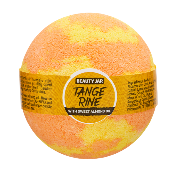Bila de baie efervescenta cu mandarina, Tangerine, Beauty Jar, 150g