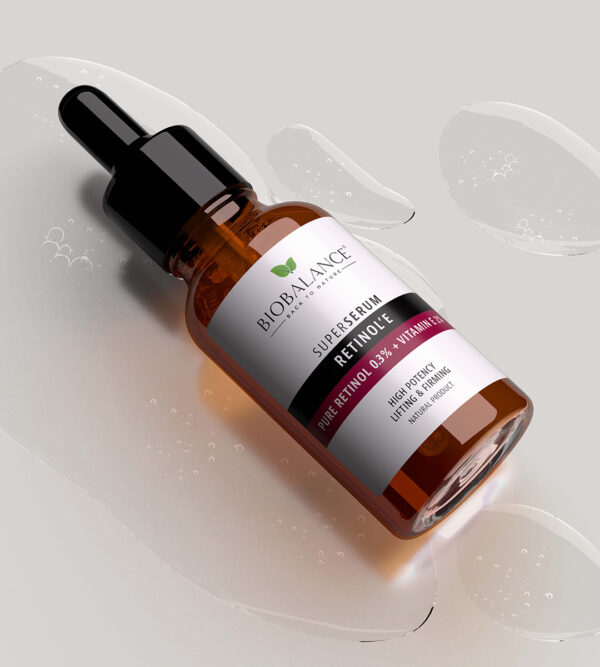Bio Balance RETINOL'E Retinol pur 0,3 + Vitamina E2% Super Serum, 30 ml