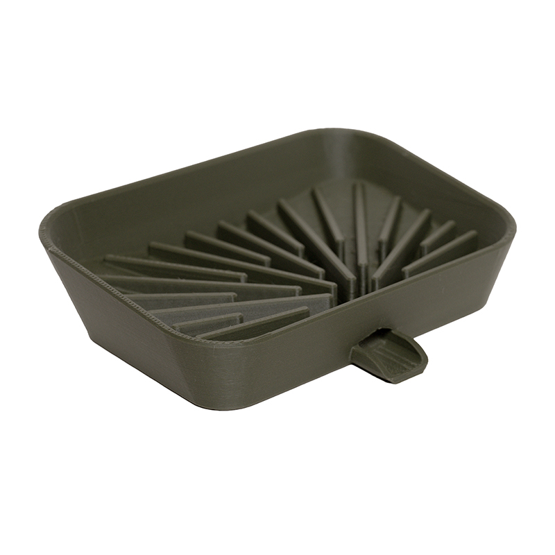 Sapuniera Savonia Realizata la Imprimanta 3D - Canion Verde, 10.5 x 7.5 cm