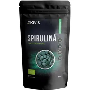 Chlorella Tablete Ecologice/Bio 125g NIAVIS