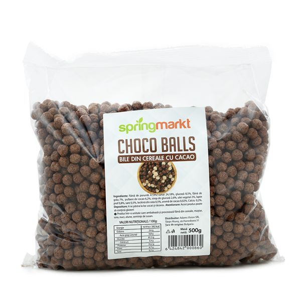 Choco Balls (Bile din cereale cu cacao) 500gr