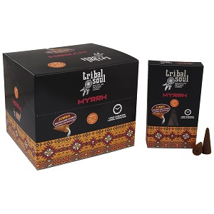 Conuri Parfumate Tribale - Smirnă, 10 bucăți