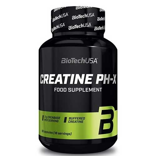 Supliment - Creatine PH-X 90 cps Biotech USA