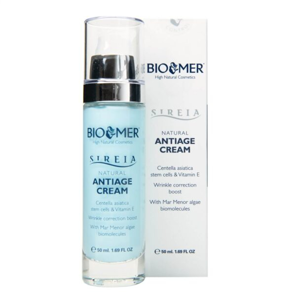 Crema anti-aging cu celule stem din Centella Asiatica si Vitamina E, Sireia Bio Mer, 50 ml