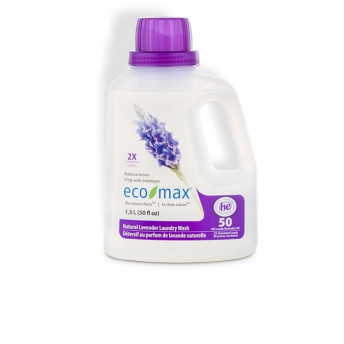 Detergent concentrat rufe cu lavanda, Ecomax, 1.5 L (50 spalari)