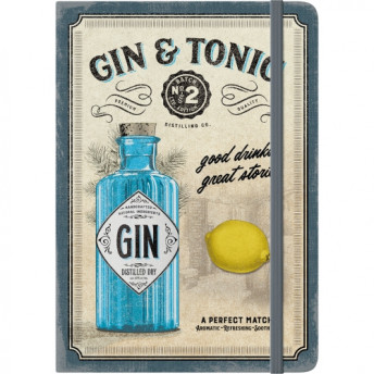 Notebook "Gin & Tonic - Drinks & Stories"