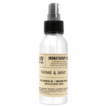 Odorizant natural de camera cu ulei esential pur de Cimbru si Menta, 100 ml, Ancient Wisdom