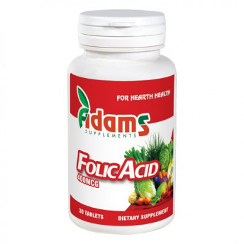 Acid Folic 400 mcg 30 tablete