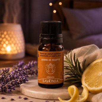 Adiere de Noapte - Blend Uleiuri Esentiale Naturale - Savonia, Relaxare, 10 ml