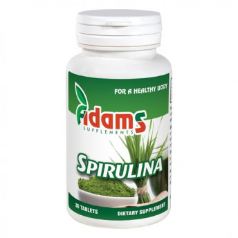 Alga Spirulina 400 mg 30 tablete