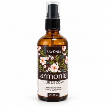 Armonie – Ulei de Corp Savonia – Amestec Nutritiv pentru Elasticitate, 100 ml
