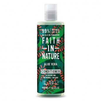 Balsam natural nutritiv cu Aloe Vera pentru par normal si uscat, Faith in Nature, 400ml