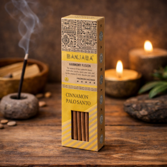 Betisoare Parfumate Banjara Palo Santo – Scortisoara | Gama Harmony Fusion