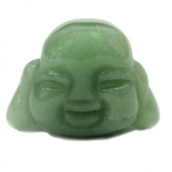 Capul lui Buddha din Jad, 5 x 3.5 cm, Realizat Manual