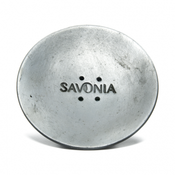 Sapuniera Ceramica Rotunda Neagra