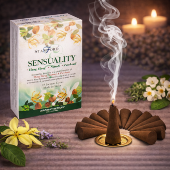 Conuri Parfumate – Senzualitate – Set 15 Conuri cu Suport