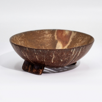 Săpunieră Handmade din Nucă de Cocos – Rotundă, 11 cm