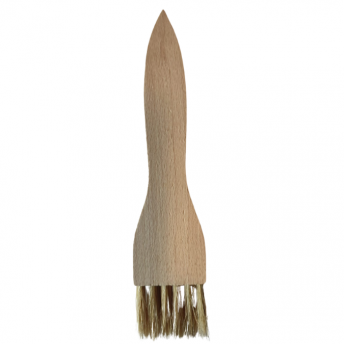 Pensula de Bucătărie: Perfecțiunea din lemn de fag si peri din par de porc mistret, 20 cm.