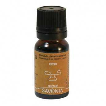 Divin - Blend Uleiuri Esentiale Naturale - Savonia, Spiritual, 10 ml