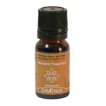 Dragoste tomnatica - Blend Uleiuri Esentiale Naturale - Savonia, Antidepresiv, 10 ml