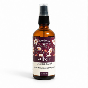 Elixir – Ulei de Corp Savonia – Amestec pentru Pielea Matură și Uscată, 100 ml