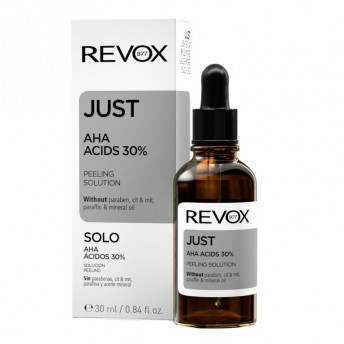 Exfoliant fata JUST AHA Acid Peeling Solution, Revox, 30ml