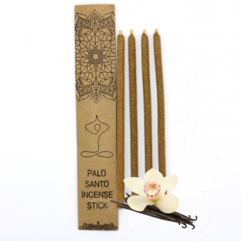 Bețișoare Mari de Palo Santo - Vanilie (4 buc)