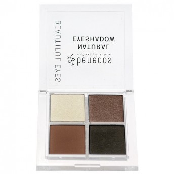 Fard de pleoape bio quattro Coffee & Cream - Benecos