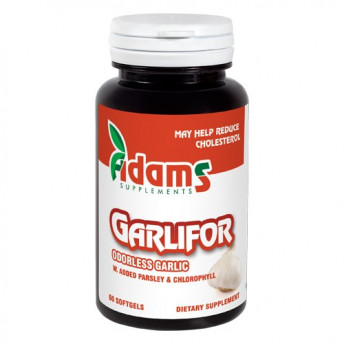 Garlifor 500 mg 60 cps, Usturoi fara miros si Patrunjel