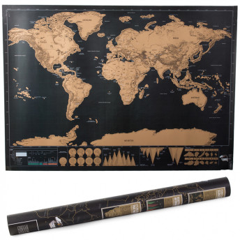 Harta Razuibila a Lumii, 82 x 59 cm