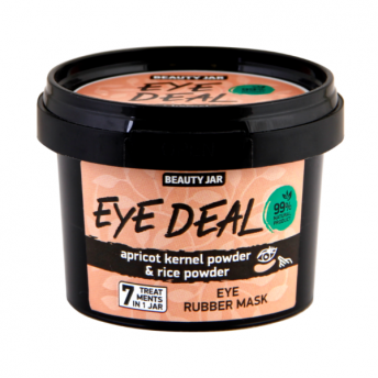 Masca alginata pentru ochi cu pudra din sambure de caisa, Eye Deal, Beauty Jar, 15 g