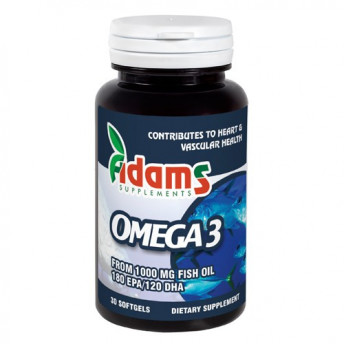 Omega 3 1000mg + Vitamina E 30 cps