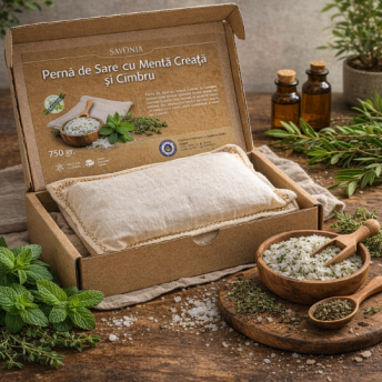 Perna de Sare cu Menta Creata si Cimbru, Savonia, 750 g