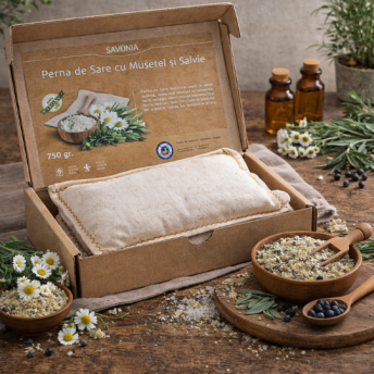 Perna de Sare cu Musetel si Salvie, Savonia, 750 g