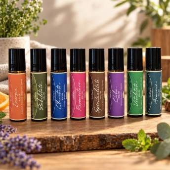 Colectia Completa Savonia – 8 Roll-onuri 100% Naturale, 8 x 10 ml