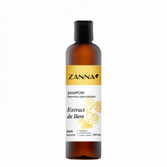 Sampon impotriva caderii parului cu extract de Bere,Zanna