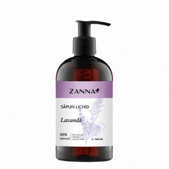 Sapun lichid cu Lavanda 350ml, Zanna