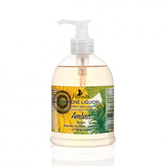 Sapun lichid hidratant cu chihlimbar si ulei de Jojoba Florinda, 500 ml La Dispensa