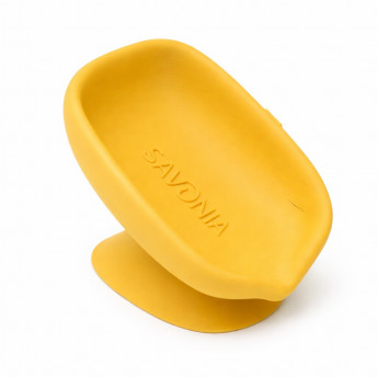 Sapuniera Savonia Realizata la Imprimanta 3D - Cascada, Galben, 11 x 9 x 2.3 cm