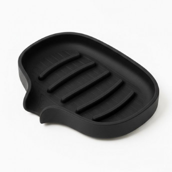 Sapuniera Savonia Realizata la Imprimanta 3D - Izvor, Negru, 11 x 9 x 2.3 cm