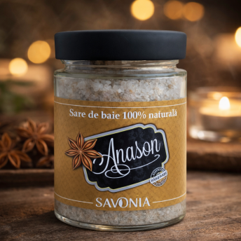 Sare de Baie Savonia cu Anason, 350 gr.