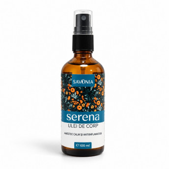 Serena – Ulei de Corp Savonia – Amestec Calm și Anti-Inflamator, 100 ml