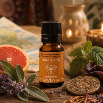 Spirit Calator - Blend Uleiuri Esentiale Naturale - Savonia, Antianxietate, 10 ml