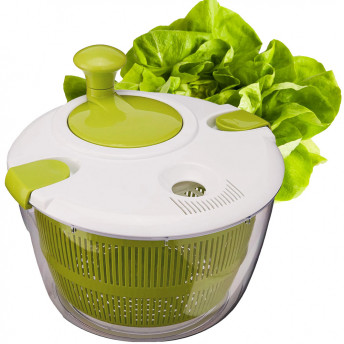 Strecuratoare cu Centrifuga pentru Salata, 5L, Verde