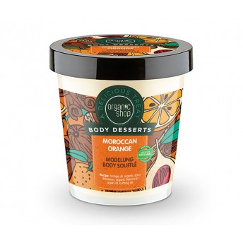 Sufleu delicios pentru corp Moroccan Orange, 450 ml - Organic Shop